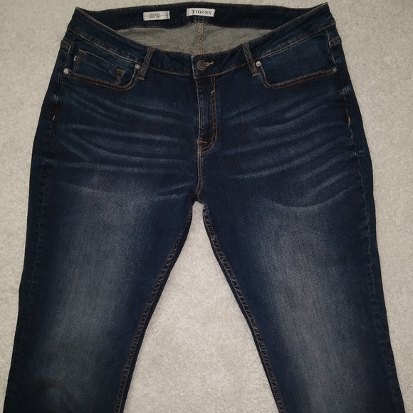 VIGOSS JAGGER BOOT CUT BLUE JEANS WOMEN'S 18 - Picture 2 of 6